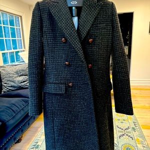 Full length double breasted jacket